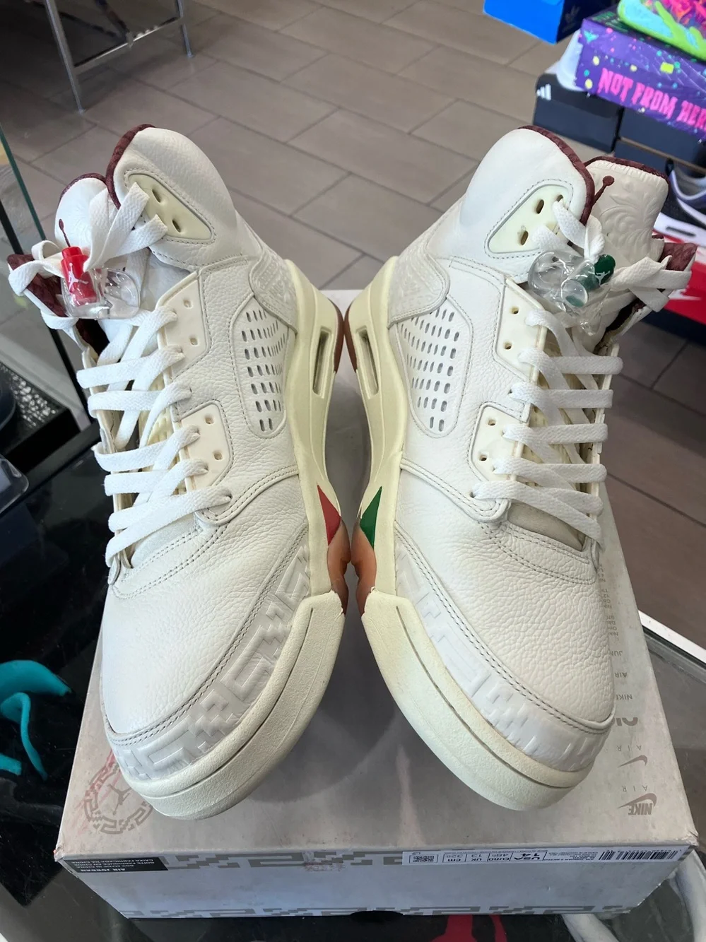 Air Jordan 5 Retro El Grito Sail Size 14